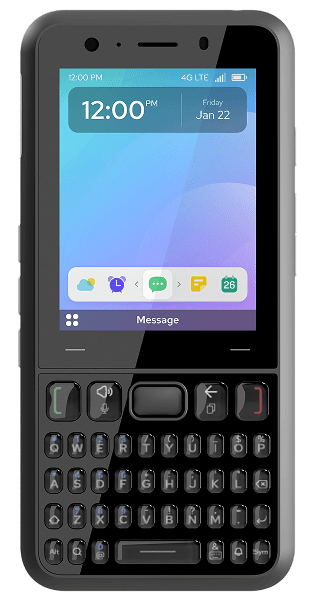 Keyphone device front view